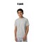 6 Pack Hanes Essential-T Youth Crewneck Short Sleeve T-Shirt for School, Casual & Bulk Everyday Wear
